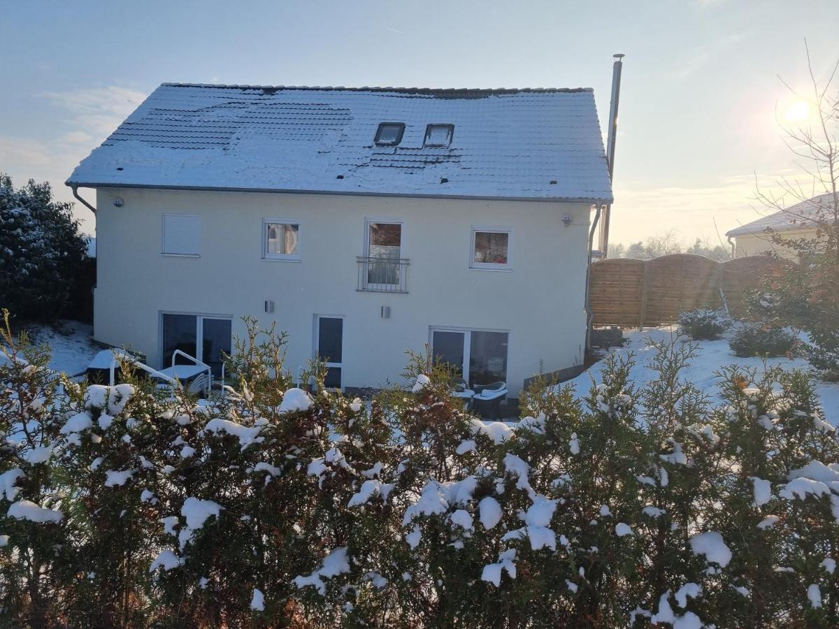 Ferienwohnung Ferienhaus Achterwasser Lutow Exterior foto