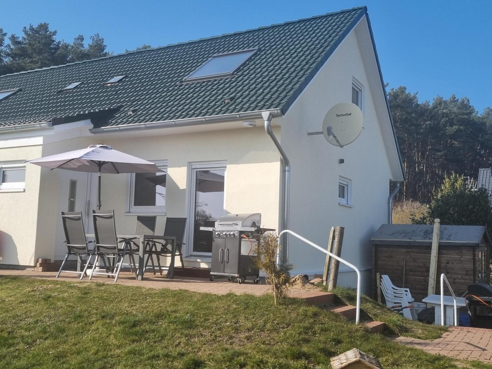 Ferienwohnung Ferienhaus Achterwasser Lutow Exterior foto