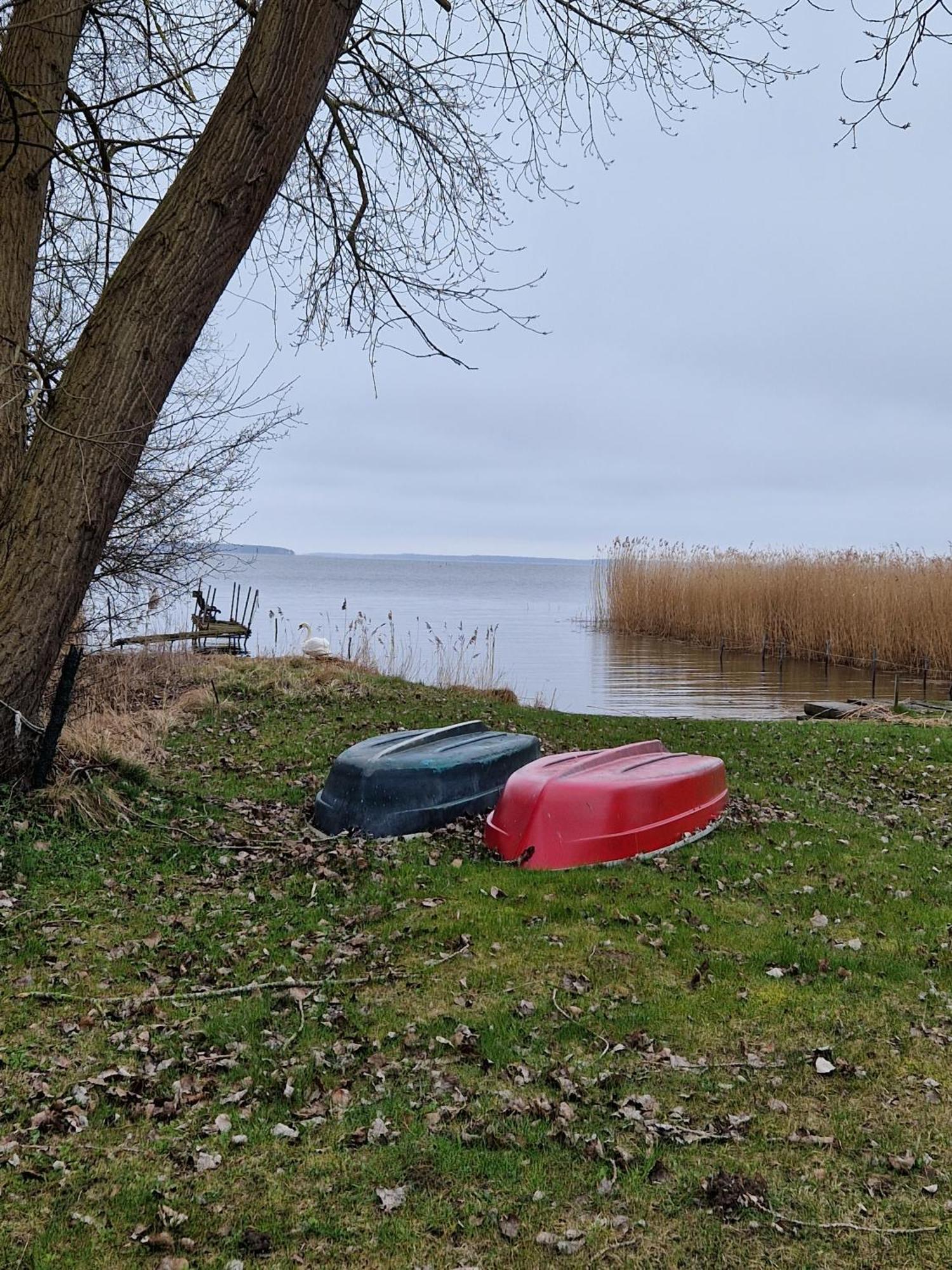 Ferienwohnung Ferienhaus Achterwasser Lutow Exterior foto